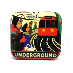 Latta Rettangolare Tascabile a Cerniere City - Underground Paul Thurlby City