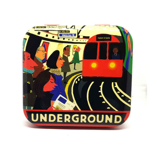 Latta Rettangolare Tascabile a Cerniere City - Underground Paul Thurlby City