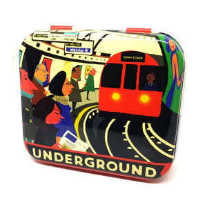 Latta Rettangolare Tascabile a Cerniere City - Underground Paul Thurlby City