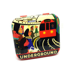 Latta Rettangolare Tascabile a Cerniere City - Underground Paul Thurlby City