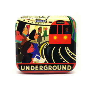 Latta Rettangolare Tascabile a Cerniere City - Underground Paul Thurlby City