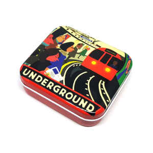 Latta Rettangolare Tascabile a Cerniere City - Underground Paul Thurlby City