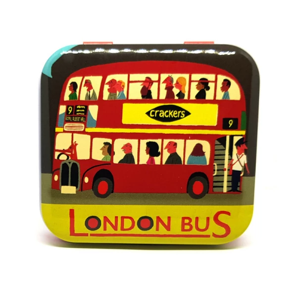 Latta Rettangolare Tascabile a Cerniere City - London Bus Paul Thurlby City