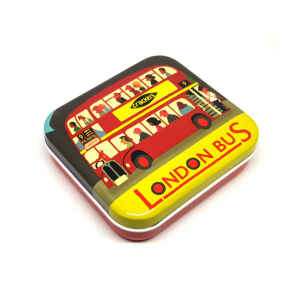 Latta Rettangolare Tascabile a Cerniere City - London Bus Paul Thurlby City