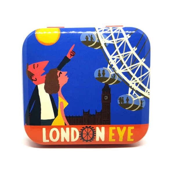 Latta Rettangolare Tascabile a Cerniere City - London Eye Paul Thurlby City