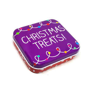 Latta rettangolare tascabile a cerniere Christmas Treats