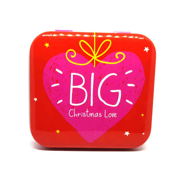 Latta rettangolare tascabile a cerniere Big Christmas Love