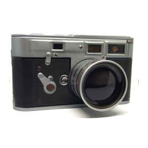 Latta fotocamera vintage 13,8 x 7,1 x 7,7 cm