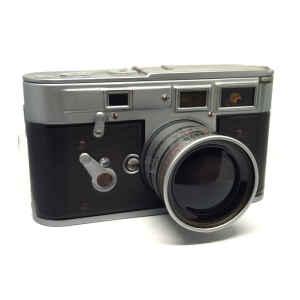 Latta fotocamera vintage 13,8 x 7,1 x 7,7 cm