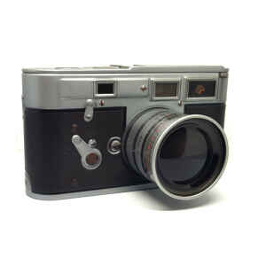 Latta fotocamera vintage 13,8 x 7,1 x 7,7 cm