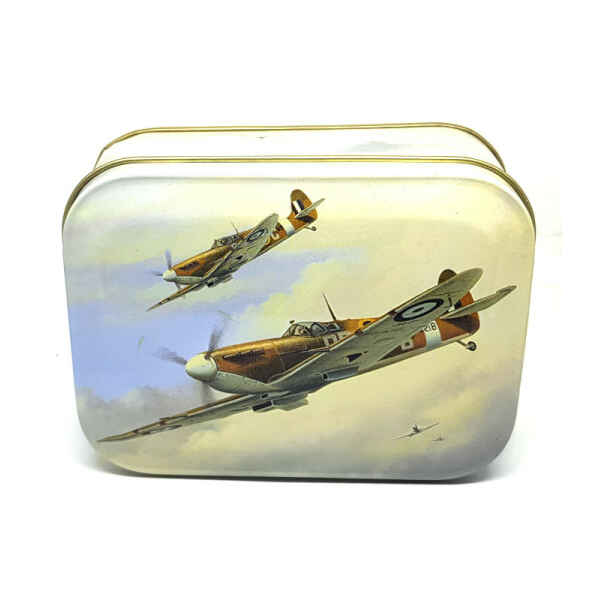 Latta Rettangolare Alta Piccola Aviation - Spitfires 10,5 x 7,8 x 6,4 cm Neil Hipkiss