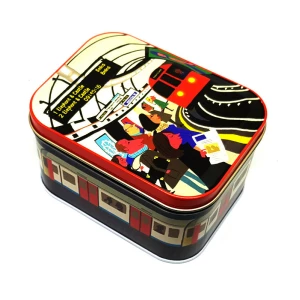 Latta Rettangolare Alta Piccola City - Underground 10,5 x 7,8 x 6,4 cm