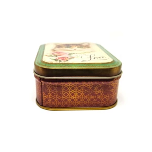 Latta Rettangolare Alta Piccola Nostalgia - With Love Cat 10,5 x 7,8 x 6,4 cm