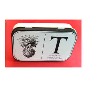 Latta Rettangolare Tascabile a Cerniere Sewing - T is for Tropical