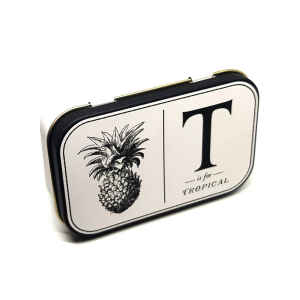 Latta Rettangolare Tascabile a Cerniere Sewing - T is for Tropical