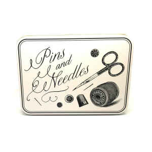 Latta Rettangolare Piccola Sewing - Pins & Needles 14,2 x 10,1 x 3,7 cm