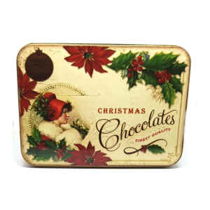 Latta Rettangolare Piccola Nostalgia - Christmas Chocolates 14,2 x 10,1 x 3,7 cm