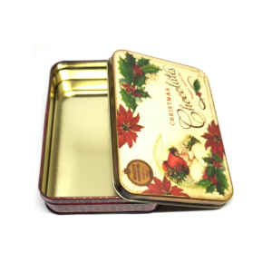 Latta Rettangolare Piccola Nostalgia - Christmas Chocolates 14,2 x 10,1 x 3,7 cm