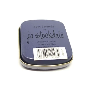 Mini latta rettangolare tascabile a cerniere Best Friends - Collie Jo Stockdale