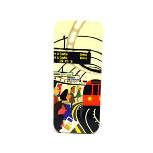 Mini latta rettangolare tascabile slider City - Underground Paul Thurlby City