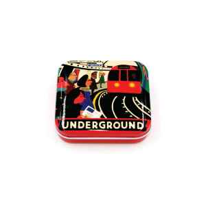 Latta Rettangolare Tascabile a Cerniere City - Underground Paul Thurlby City