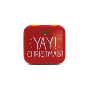 Latta rettangolare tascabile a cerniere Yay Christmas