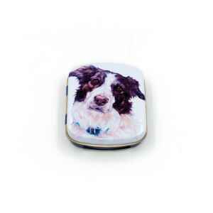 Mini latta rettangolare tascabile a cerniere Best Friends - Collie Jo Stockdale