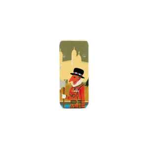 Mini latta rettangolare tascabile slider City - Yeoman Paul Thurlby City
