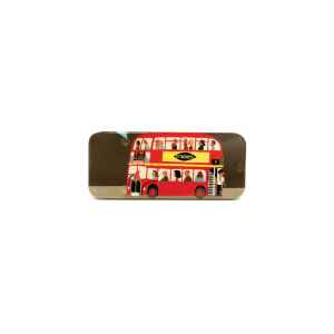 Mini Latta Rettangolare Tascabile Slider City - London Bus Paul Thurlby City