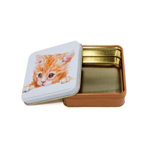 Latta quadrata piccola Best Friends - Marmalade Kitten Jo Stockdale