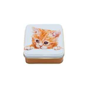 Latta quadrata piccola Best Friends - Marmalade Kitten Jo Stockdale