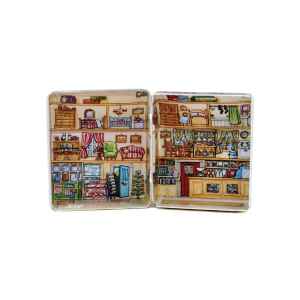 Mini latta Dolls House - Post Office