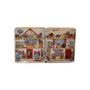 Mini latta Dolls House - Cottage