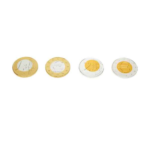 Monete da 1 e 2 Euro di cioccolato 1Kg