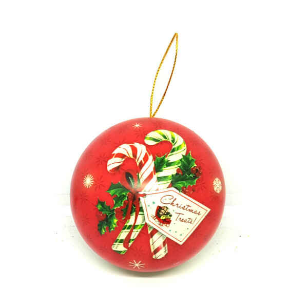 Pallina di Natale "Vintage Originals" in Latta Candy Canes