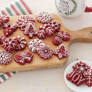 Ghiere per Pistola Biscotti Natale 6 Pz Wilton