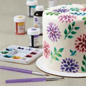 Pennelli per Painting Cake set 5 Pz Wilton
