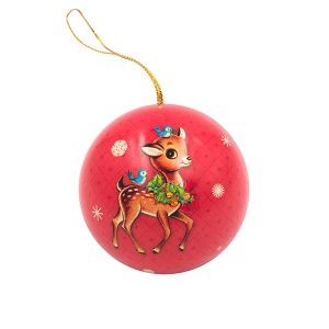 Pallina di Natale "Vintage Originals" in Latta Renna