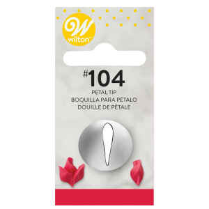 Cornetto - Beccuccio Decorativo 104 Petalo Cardato Wilton