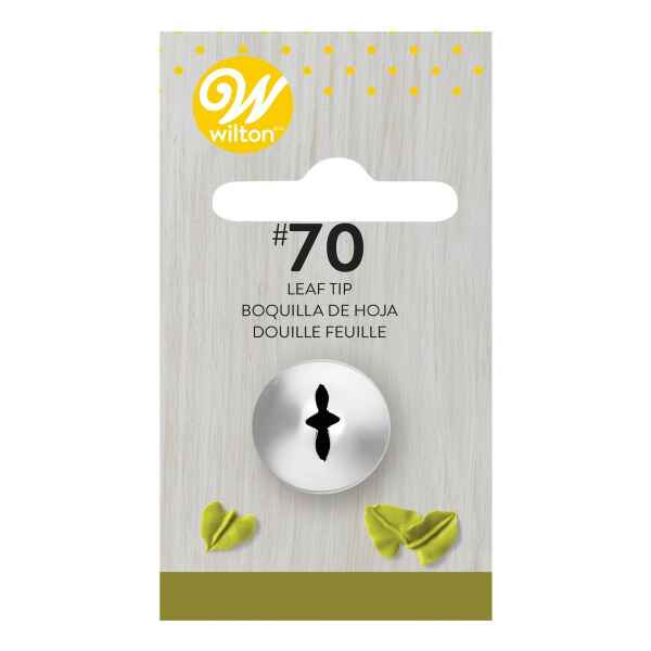 Cornetto-Beccuccio Decorativo 070 Foglia Cardato Wilton