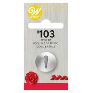 Cornetto - Beccuccio Decorativo 103 Petalo Cardato Wilton