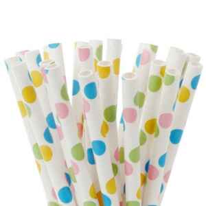 Cake Pops Straws Dots Fancy 20 Pz House of Marie