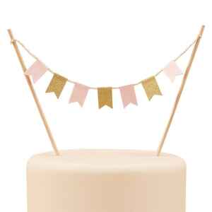 Ginger Ray Cake Bunting Topper - Pastel Perfection