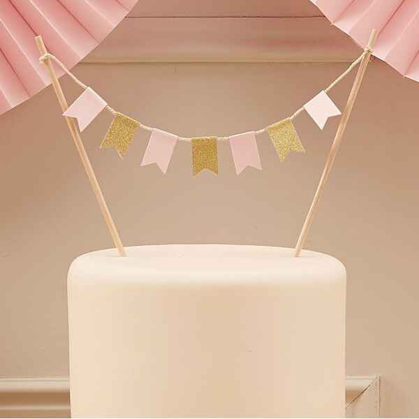 Ginger Ray Cake Bunting Topper - Pastel Perfection