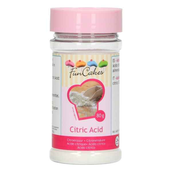 Acido Citrico 80 Grammi FunCakes