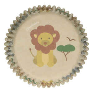 Pirottini - Cupcake Safari Animals per Cottura 48 Pz FunCakes