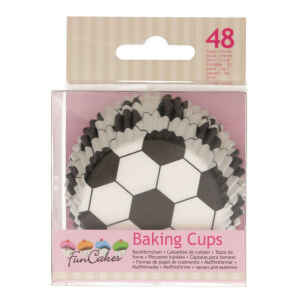 Pirottini - Cupcake Soccer per Cottura 48 Pz FunCakes