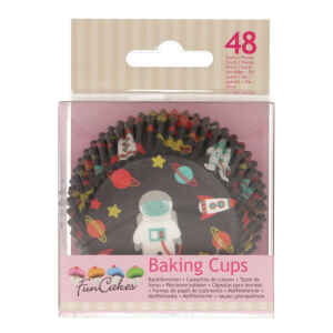 Pirottini - Cupcake Space per Cottura 48 Pz FunCakes