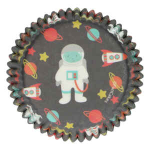 Pirottini - Cupcake Space per Cottura 48 Pz FunCakes