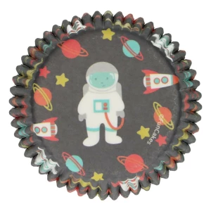 Pirottini - Cupcake Space per Cottura 48 Pz FunCakes